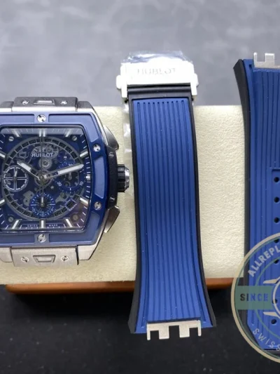 Replica Hublot Spirit of Big Bang Blue Dial 642.NX.7170.RX - Factory Super Clone Watch