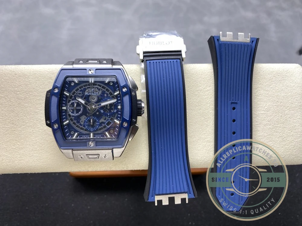 Replica Hublot Spirit of Big Bang Blue Dial 642.NX.7170.RX - Factory Super Clone Watch