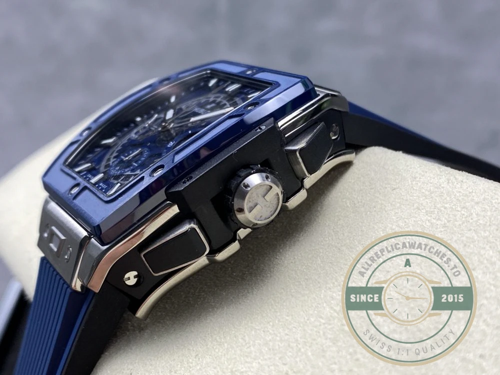 Replica Hublot Spirit of Big Bang Blue Dial 642.NX.7170.RX - Swiss Movement Replica Watch