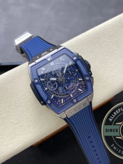 Replica Hublot Spirit of Big Bang Blue Dial 642.NX.7170.RX - 1:1 Swiss Replica Watch