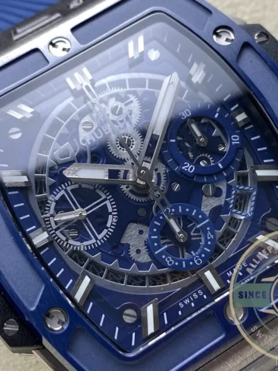 Replica Hublot Spirit of Big Bang Blue Dial 642.NX.7170.RX - Top-Tier Swiss Replica Watch