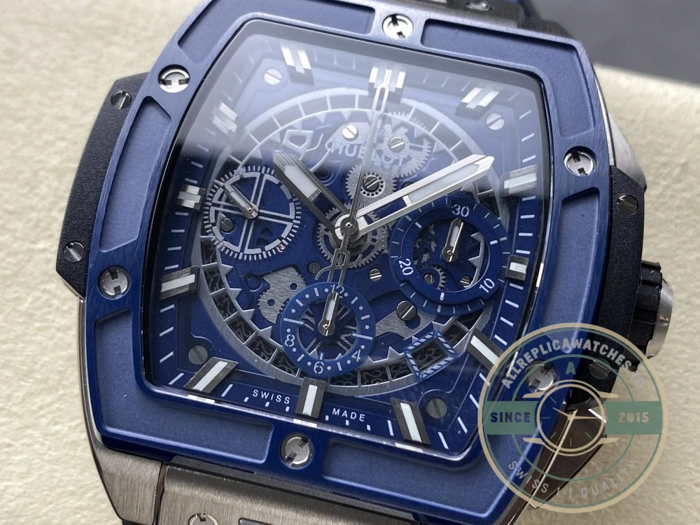 Replica Hublot Spirit of Big Bang Blue Dial 642.NX.7170.RX - Factory Super Clone Watch