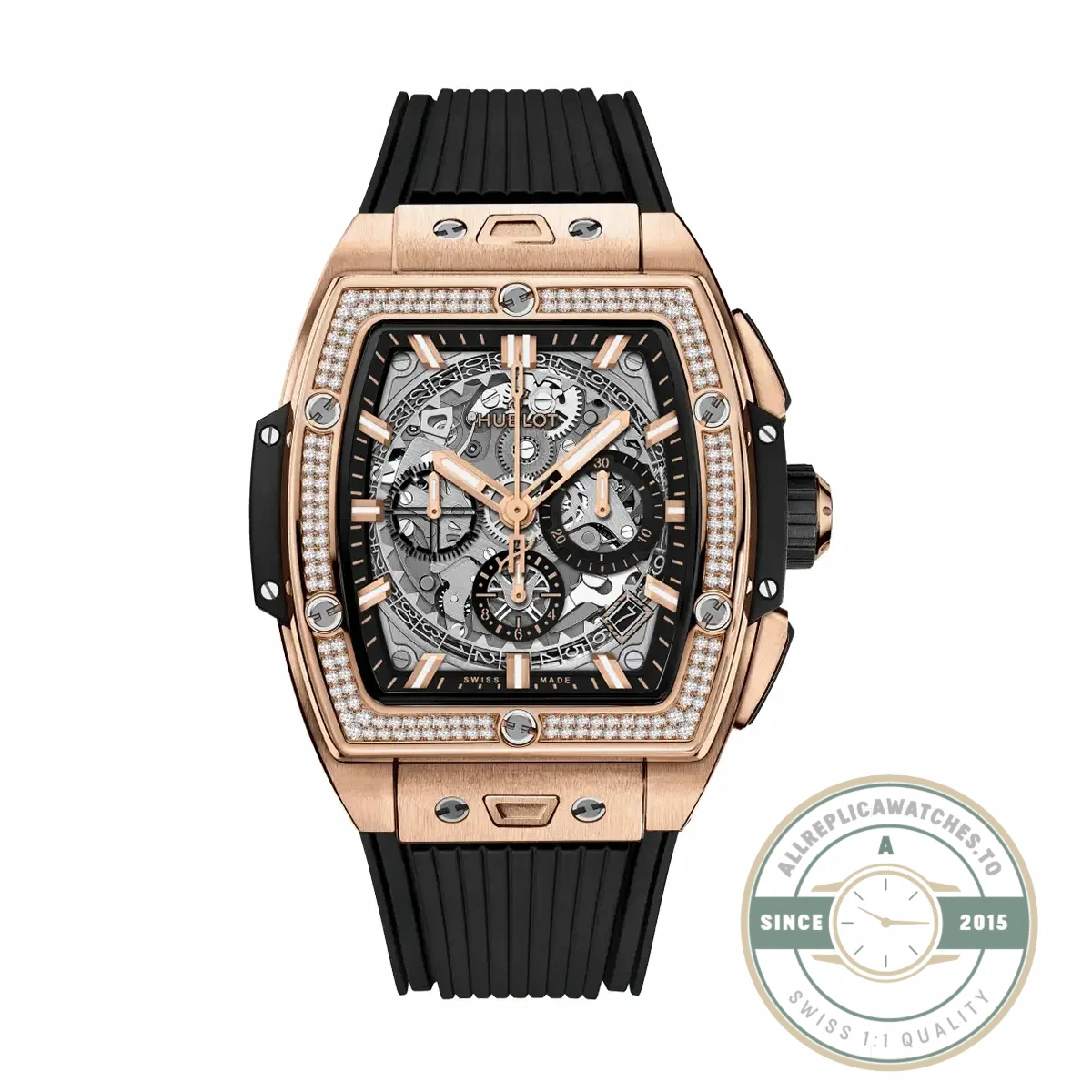 Replica Hublot Spirit of Big Bang Diamond 642.OX.0180.RX.1704 - Budget Luxury Replica Watch