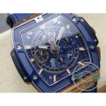 Replica Hublot Spirit of Big Bang Gold Case, Blue Dial 642.OL.7180.RX - Affordable Super Clone Watch