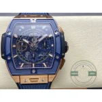 Replica Hublot Spirit of Big Bang Gold Case, Blue Dial 642.OL.7180.RX - Luxury Replica Watch