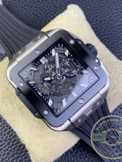 Replica Hublot Square Bang Unico 42mm 821.NM.0170.RX - Premium Super Clone Watch
