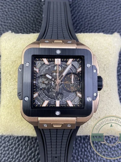 Replica Hublot Square Bang Unico 42mm 821.OM.0180.RX - Top-Tier Swiss Replica Watch