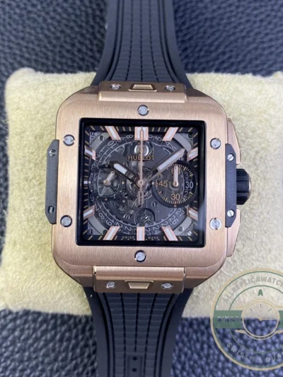 Replica Hublot Square Bang Unico 42mm 821.OX.0180.RX - High-Grade Replica Watch