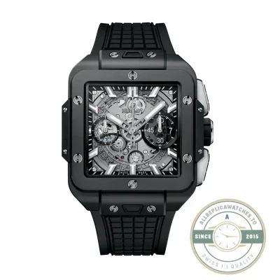Replica Hublot Square Bang Unico 821.HX.0170.RX 42mm Black - High-Grade Replica Watch