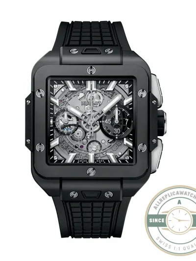 Replica Hublot Square Bang Unico 821.HX.0170.RX 42mm Black - High-Grade Replica Watch