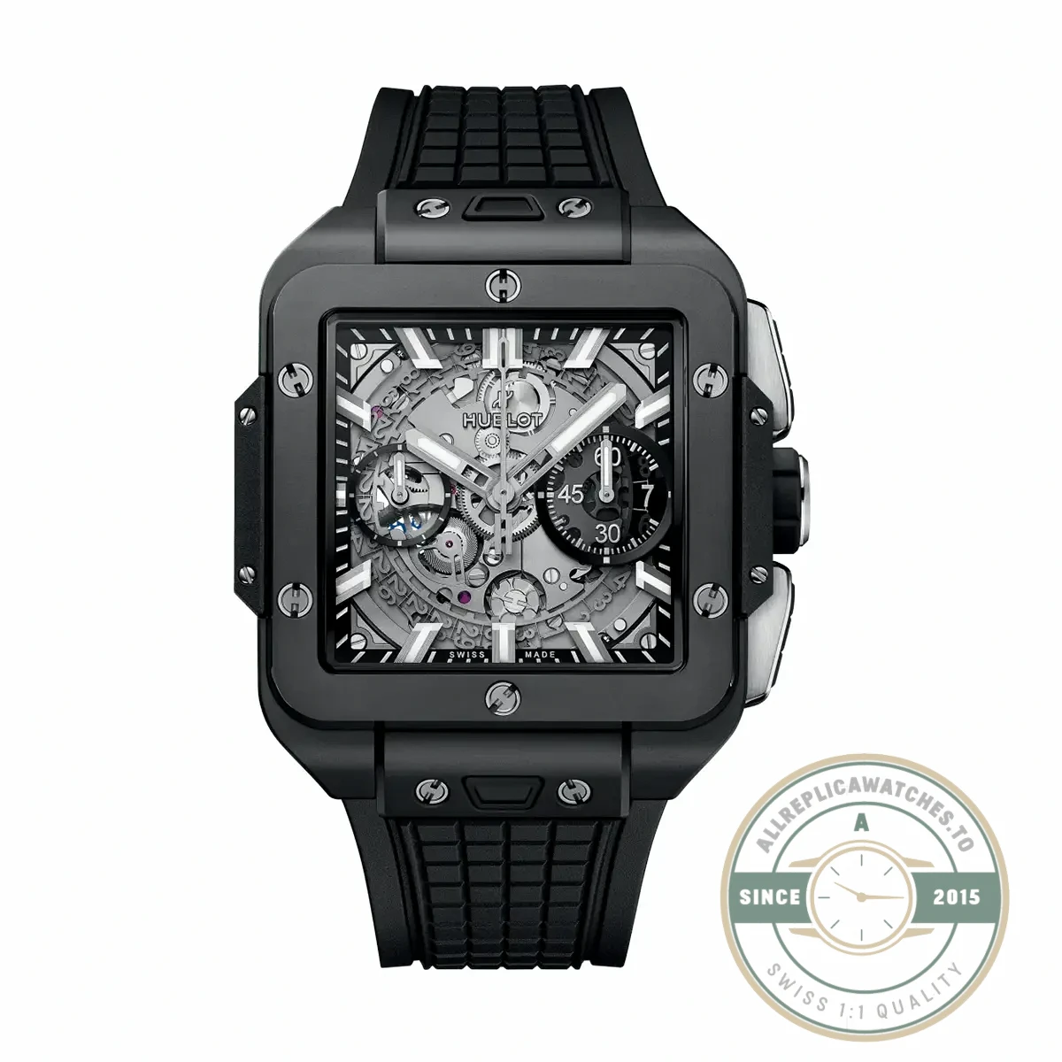 Replica Hublot Square Bang Unico 821.HX.0170.RX 42mm Black - High-Grade Replica Watch
