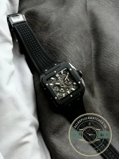 Replica Hublot Square Bang Unico 821.HX.0170.RX 42mm Black - Top-Tier Swiss Replica Watch