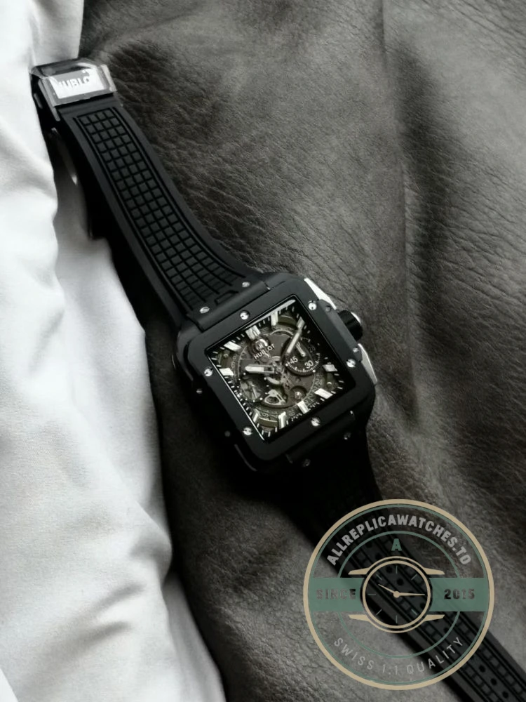 Replica Hublot Square Bang Unico 821.HX.0170.RX 42mm Black - Top-Tier Swiss Replica Watch