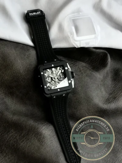 Replica Hublot Square Bang Unico 821.HX.0170.RX 42mm Black - Affordable Luxury Replica Timepiece