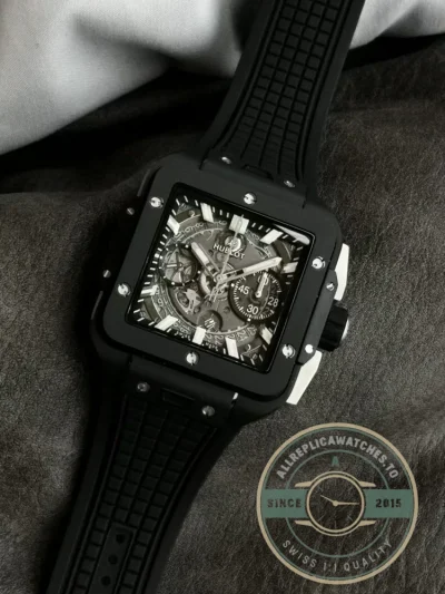 Replica Hublot Square Bang Unico 821.HX.0170.RX 42mm Black - Swiss-Made Clone Watch