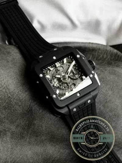 Replica Hublot Square Bang Unico 821.HX.0170.RX 42mm Black - Top-Tier Swiss Replica Watch