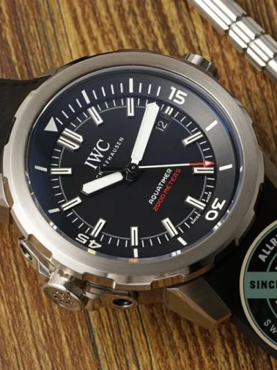 Replica IWC Aquatimer Automatic 2000 Edition 35 Years Ocean 2000 - Affordable Luxury Replica Timepiece