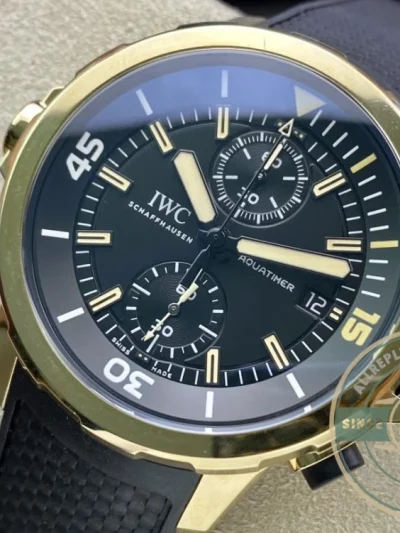 Replica IWC Aquatimer Chronograph Edition Charles Darwin IW379503 - Affordable Super Clone Watch