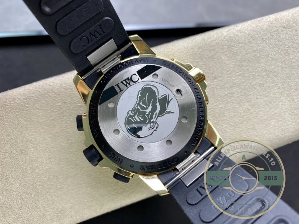 Replica IWC Aquatimer Chronograph Edition Charles Darwin IW379503 - Swiss Movement Replica Watch