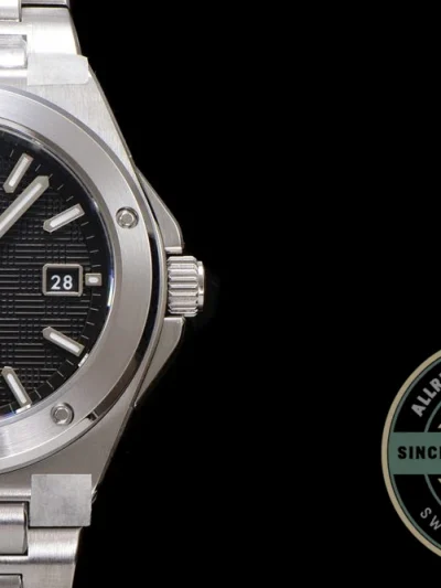 Replica IWC Ingenieur 40mm MY9015 Black Dial - Top-Tier Swiss Replica Watch
