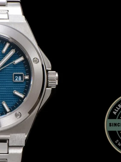 Replica IWC Ingenieur 40mm MY9015 Blue Dial - 1:1 Swiss Replica Watch
