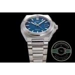 Sapphire caseback revealing the Geneva stripes and perlage of the Ingenieur rotor
