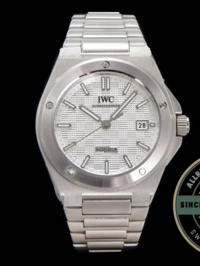 Replica IWC Ingenieur 40mm MY9015 White Dial - Luxury Replica Watch