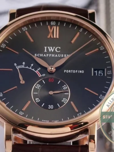 Replica IWC Portofino Hand-Wound Eight Days IW510104 45mm - Affordable Super Clone Watch