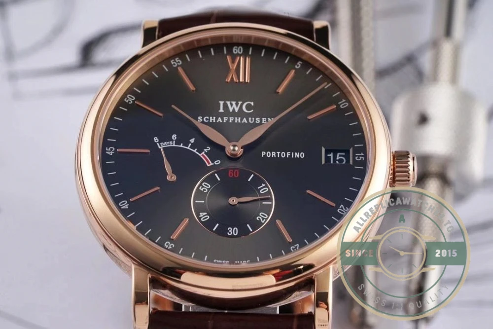 Replica IWC Portofino Hand-Wound Eight Days IW510104 45mm - Affordable Super Clone Watch