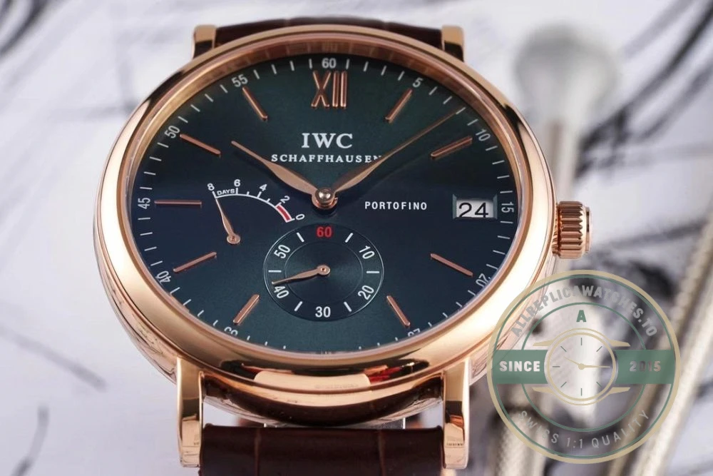 Replica IWC Portofino Hand-Wound Eight Days IW510104 45mm - Affordable Luxury Replica Timepiece