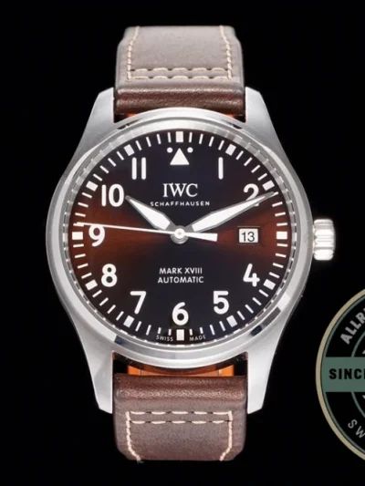 Replica IWC Mark XVIII IW327003, Brown Dial - Affordable Super Clone Watch