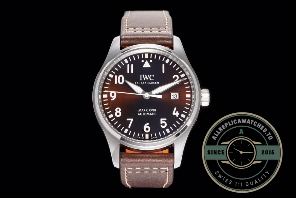 Replica IWC Mark XVIII IW327003, Brown Dial - Affordable Super Clone Watch