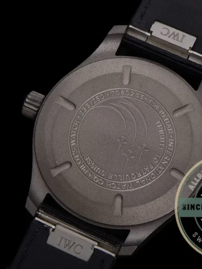 Replica IWC Mark XX Titanium Commemorative Edition IW328209 Swiss Air Patrol - Top-Tier Swiss Replica Watch