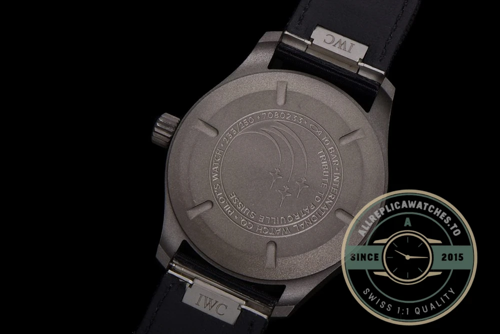 Replica IWC Mark XX Titanium Commemorative Edition IW328209 Swiss Air Patrol - Top-Tier Swiss Replica Watch