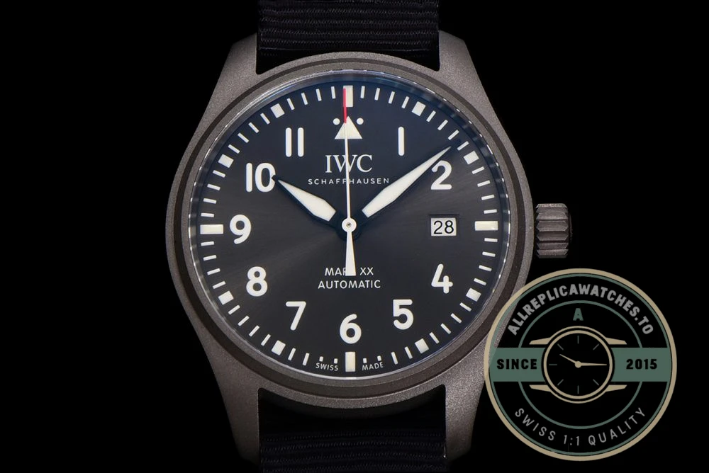 Replica IWC Mark XX Titanium Commemorative Edition IW328209 Swiss Air Patrol - Swiss-Made Clone Watch
