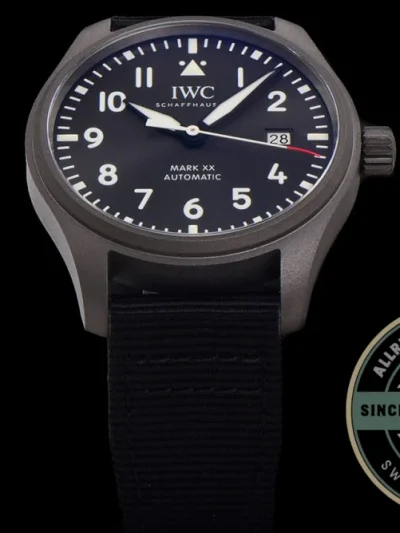 Replica IWC Mark XX Titanium Commemorative Edition IW328209 Swiss Air Patrol - Affordable Super Clone Watch