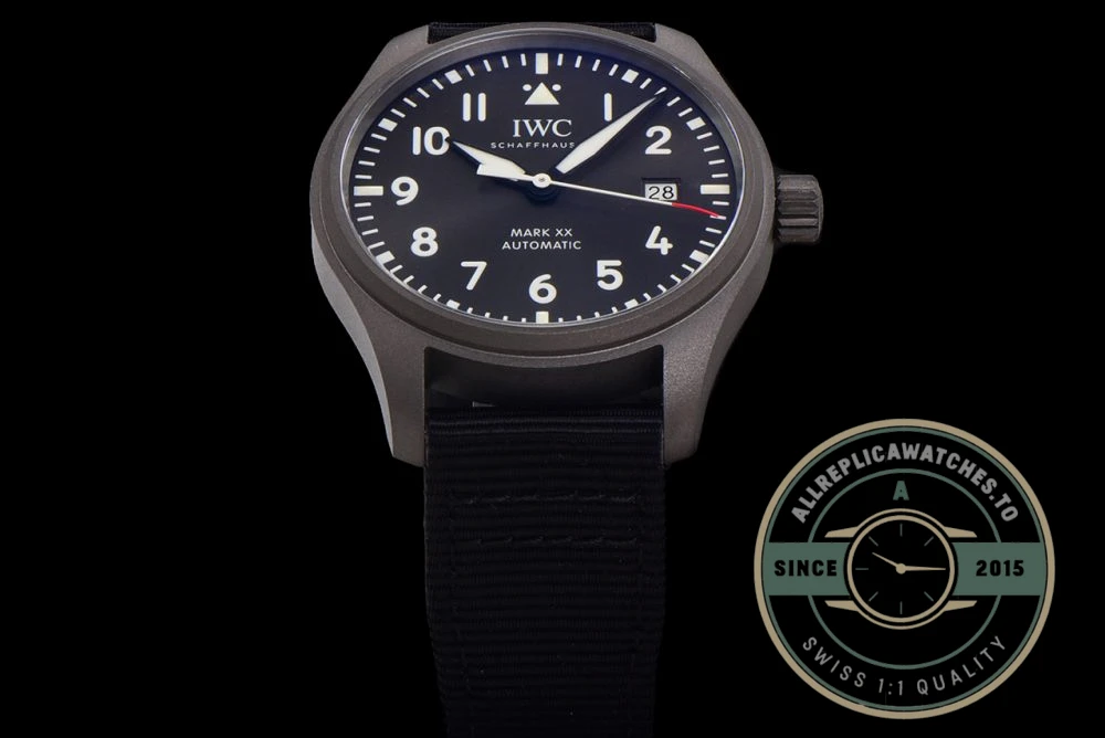 Replica IWC Mark XX Titanium Commemorative Edition IW328209 Swiss Air Patrol - Affordable Super Clone Watch