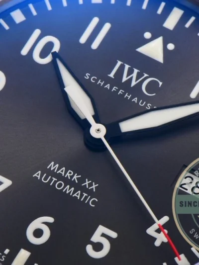 Replica IWC Mark XX Titanium Commemorative Edition IW328209 Swiss Air Patrol - Top-Tier Swiss Replica Watch