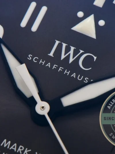 Replica IWC Mark XX Titanium Commemorative Edition IW328209 Swiss Air Patrol - Swiss Movement Replica Watch