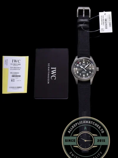Replica IWC Mark XX Titanium Commemorative Edition IW328209 Swiss Air Patrol - High-Grade Replica Watch