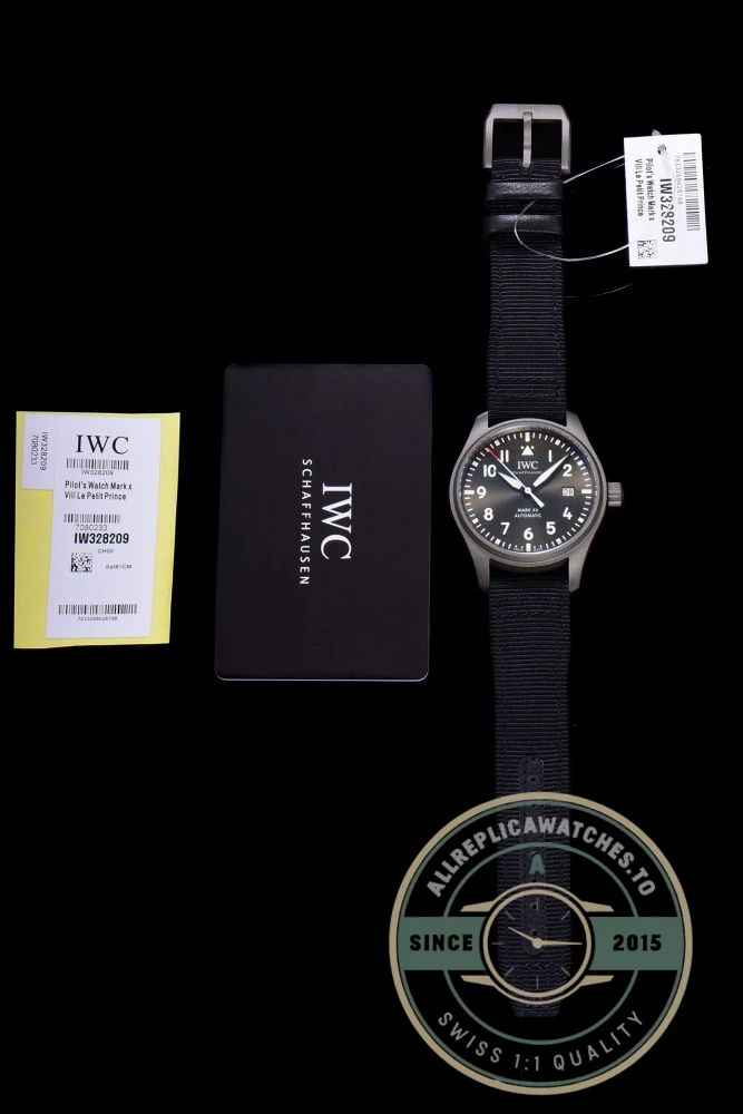 Replica IWC Mark XX Titanium Commemorative Edition IW328209 Swiss Air Patrol - High-Grade Replica Watch