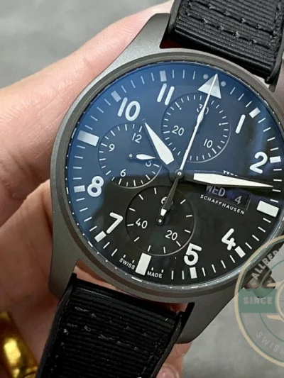 Replica IWC Pilot’s Chronograph IW388106 41mm - Premium Super Clone Watch