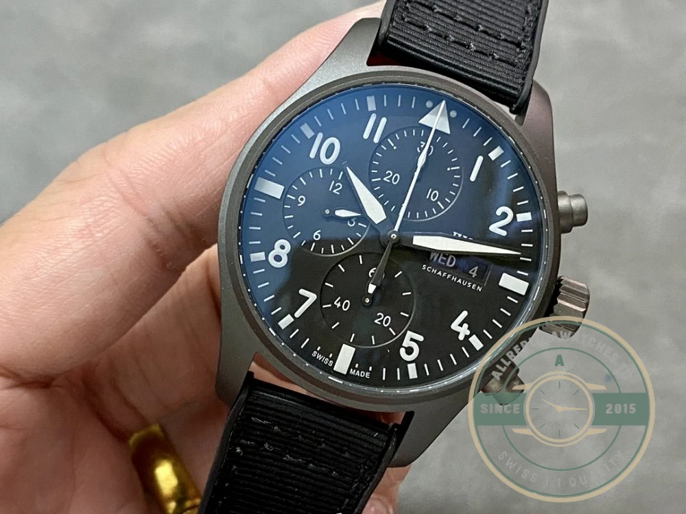 Replica IWC Pilot’s Chronograph IW388106 41mm - Premium Super Clone Watch