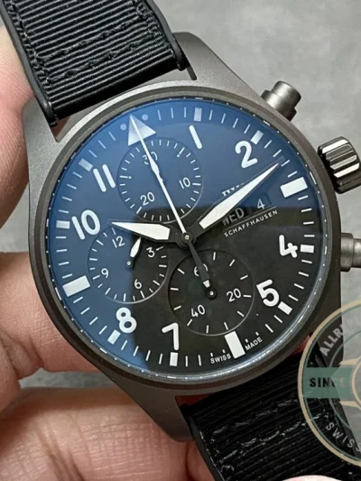 Replica IWC Pilot’s Chronograph IW388106 41mm - Premium Super Clone Watch