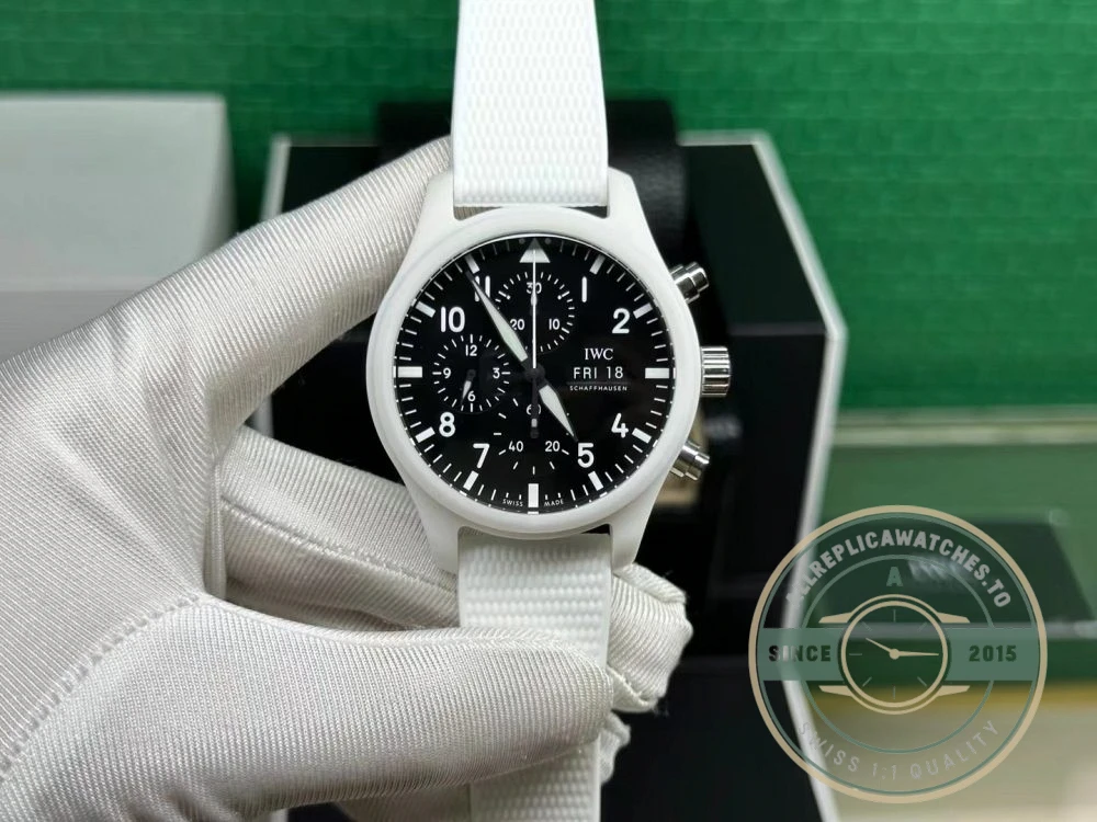 Replica IWC Pilot’s Chronograph Top Gun IW389105 44.5mm - Best Quality Replica Watch