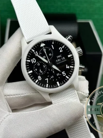 Replica IWC Pilot’s Chronograph Top Gun IW389105 44.5mm - Luxury Replica Watch