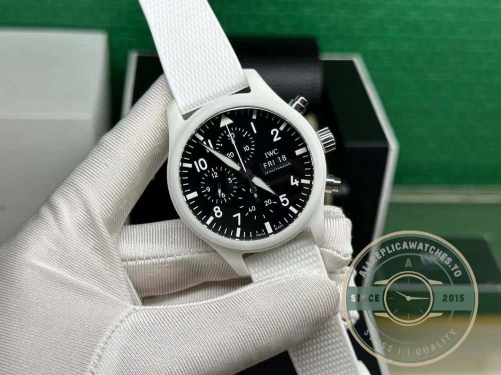 Replica IWC Pilot’s Chronograph Top Gun IW389105 44.5mm - Luxury Replica Watch