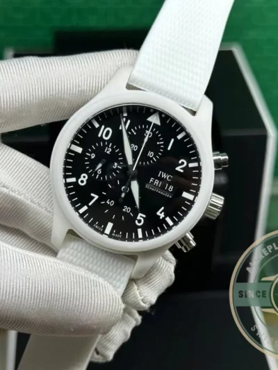 Replica IWC Pilot’s Chronograph Top Gun IW389105 44.5mm - Factory Super Clone Watch