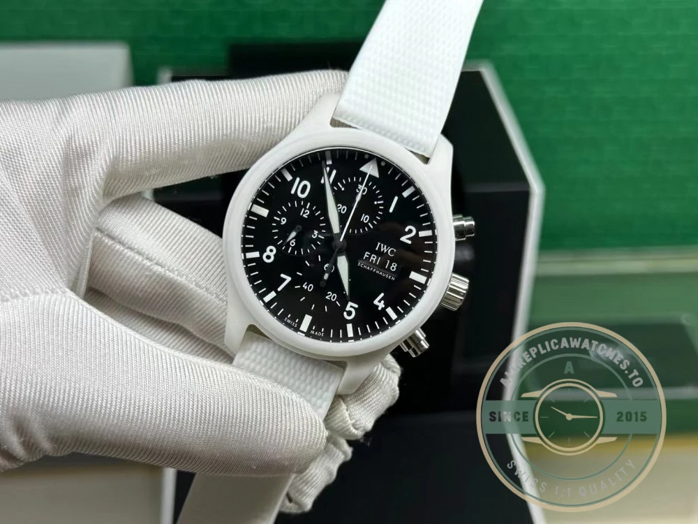 Replica IWC Pilot’s Chronograph Top Gun IW389105 44.5mm - Factory Super Clone Watch