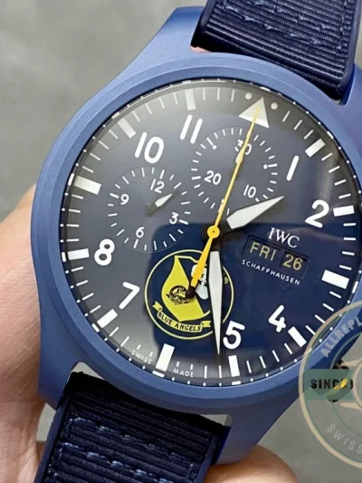 Replica IWC Pilot’s Chronograph Top Gun IW389109 44.5mm - 1:1 Swiss Replica Watch